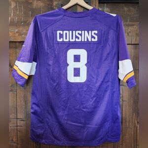 MN Vikings NFL Players Jersey Kirk Cousin #8 XXL